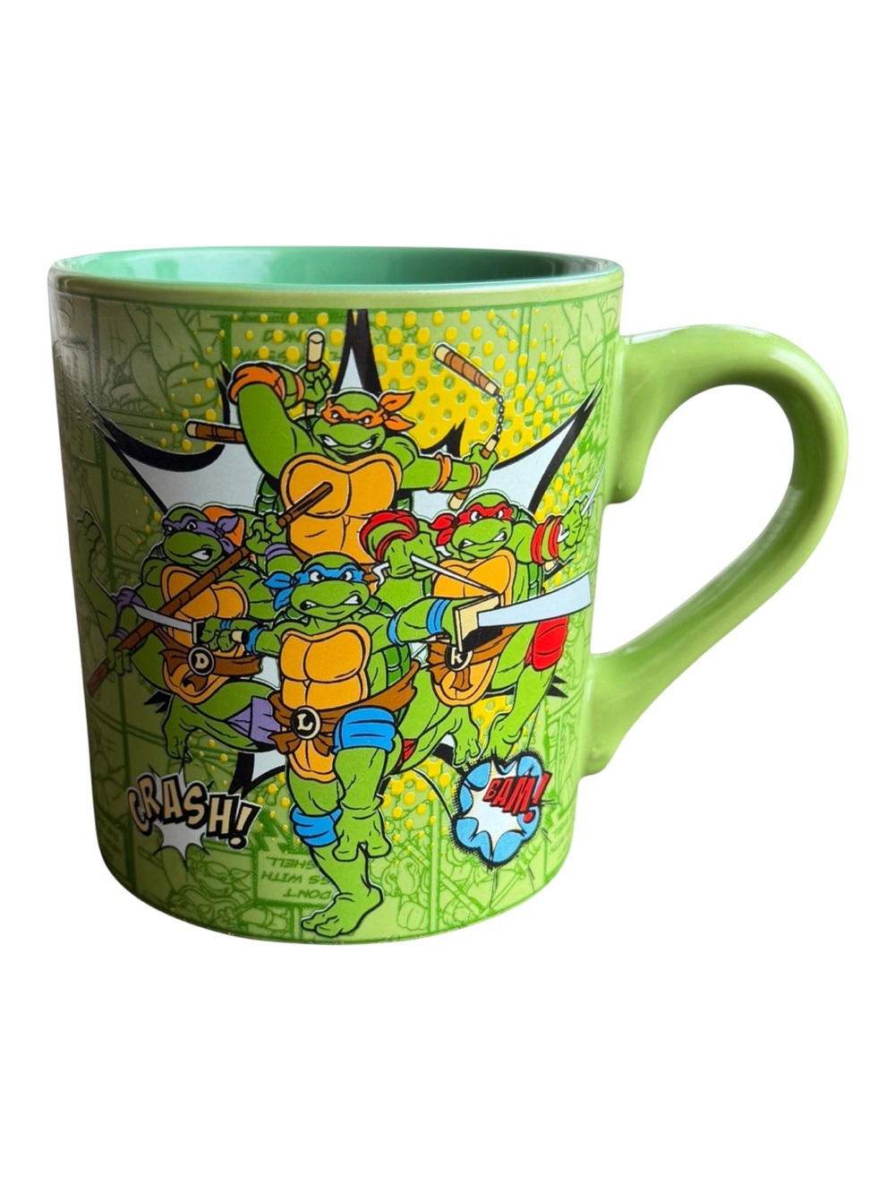 TMNT Teenage Mutant Ninja Turtles 2016 Nickelodeon Ceramic Coffee Mug